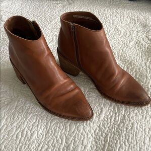 Steve Madden Leather Ankle Booties